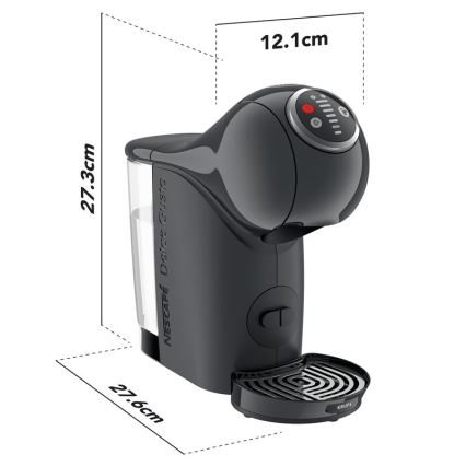 Krups - Macchina da caffè a capsule NESCAFÉ DOLCE GUSTO GENIO S 1500W antracite