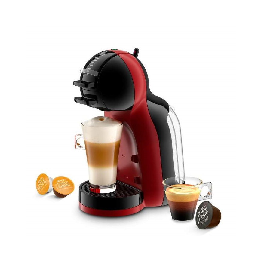 Krups - Macchina da caffè a capsule NESCAFÉ DOLCE GUSTO MINI ME 1500W/230V rosso/nero
