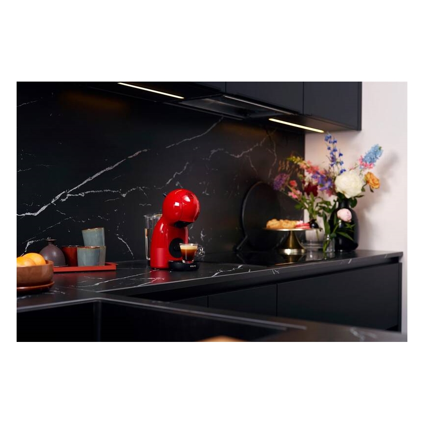 Krups - Macchina da caffè a capsule NESCAFÉ DOLCE GUSTO PICCOLO XS 1600W rosso