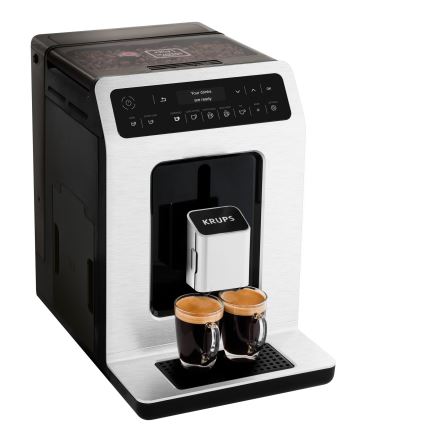 Krups - Macchina da caffè automatica con contenitore per il latte EVIDENCE 1450W/230V bianco