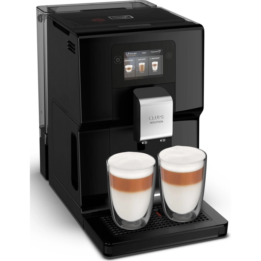 Krups - Macchina da caffè automatica con contenitore per il latte INTUITION PREFERENCE 1450W/230V nero