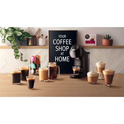 Krups - Machine à café à capsule NESCAFÉ DOLCE GUSTO GENIO S 1500W anthracite