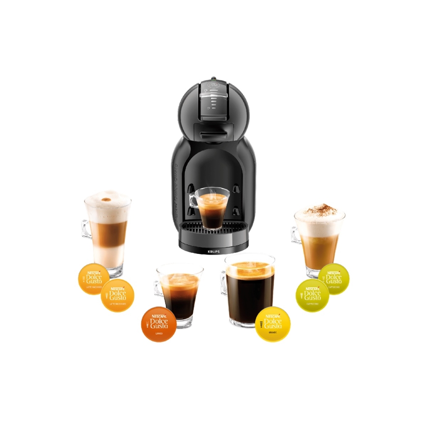 Krups - Machine à café à capsule NESCAFÉ DOLCE GUSTO MINI ME 1500W anthracite