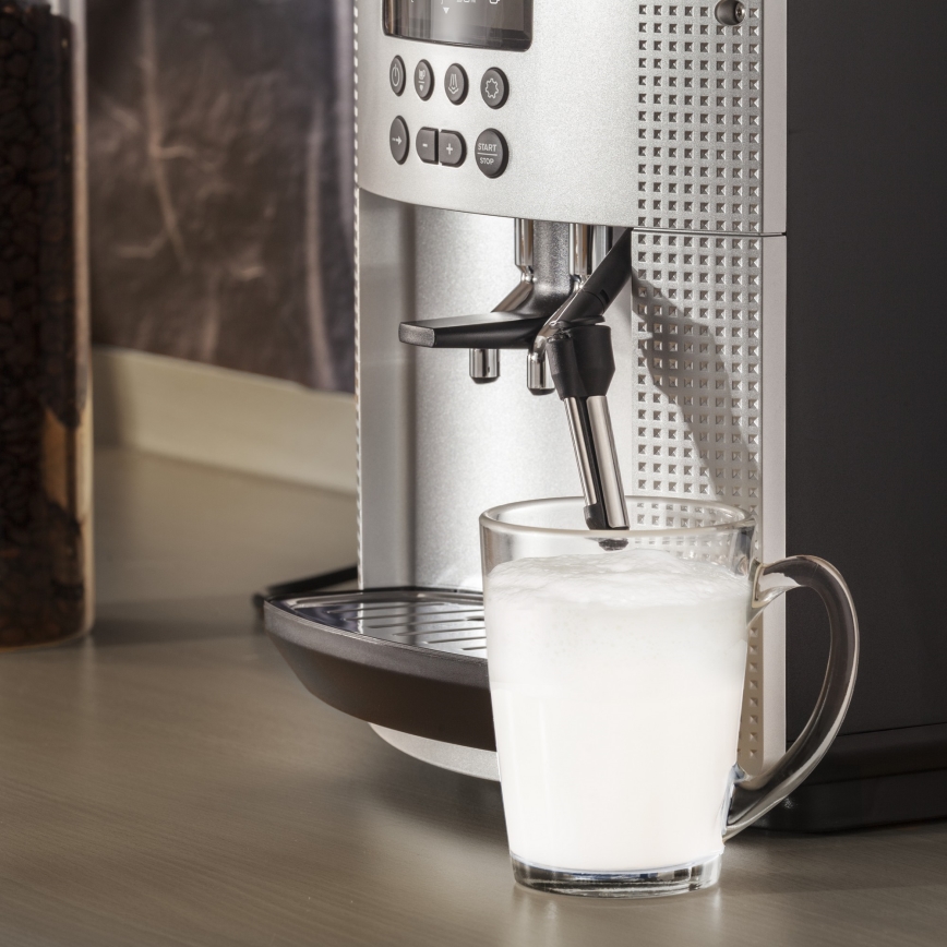 Krups - Machine à café automatique ESSENTIAL 1450W/230V argent