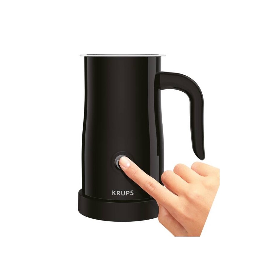 Krups - Mousseur à lait 300ml noir