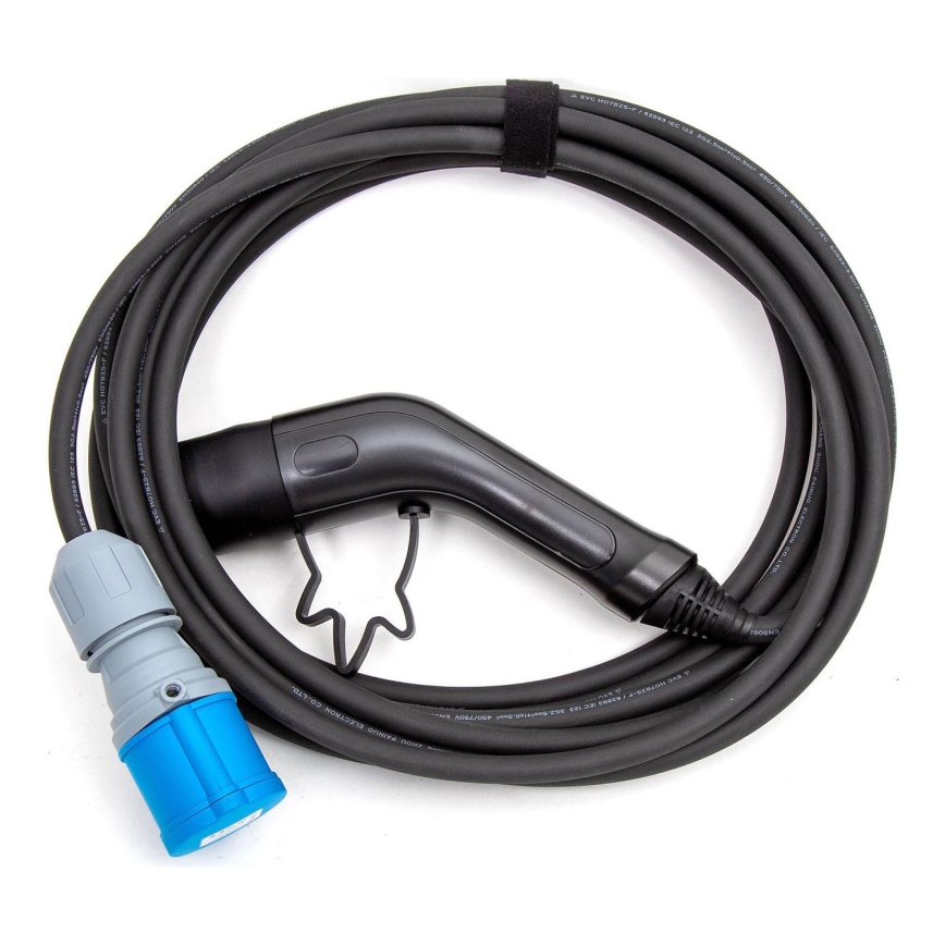 Ladekabel für elektrische Wohnmobile Typ 2 7 m 3,6kW 16A