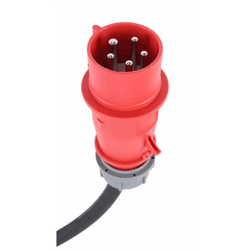 Reise-Ladestation für Elektrofahrzeuge EV/PHEV AC Typ 2 32A/400V 22kW IP55 7m + Adapter 230V 3,7kW + Tasche