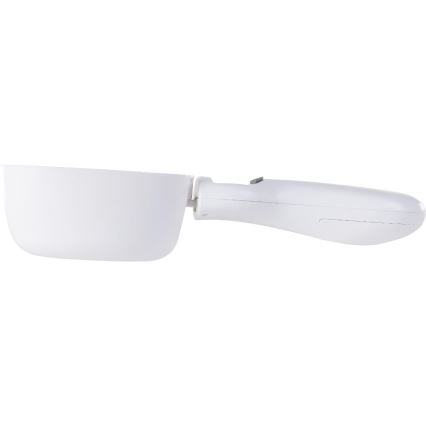 Lamart - Bilancia a cucchiaio con display LCD, 2xAAA, bianco