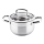 Lamart - Pentola con coperchio 18 cm in acciaio inox