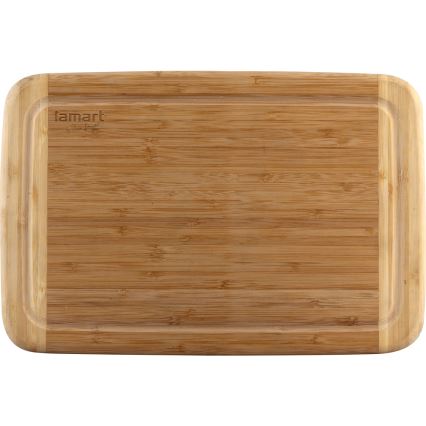 Lamart - Tagliere da cucina 26x16 cm bambù