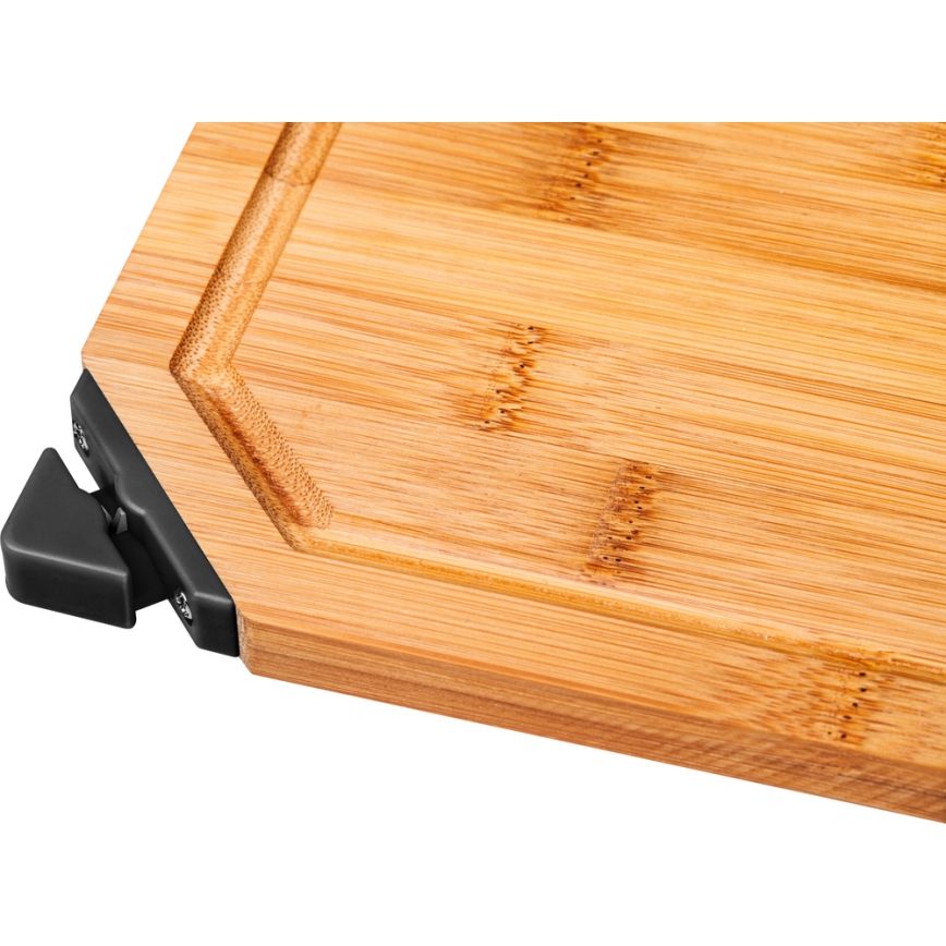 Lamart - Tagliere da cucina con affilacoltelli 32x22 cm