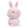 Lampada a LED RGBW dimmerabile per bambini FLORKA LED/1W/5V USB 1200 mAh coniglietto rosa