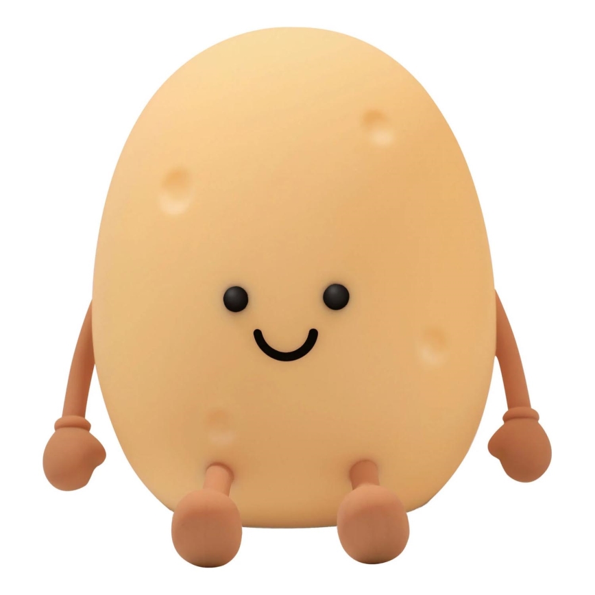 Lampada a LED RGBW dimmerabile per bambini POTATO LED/2W/5V USB 1200 mAh patata