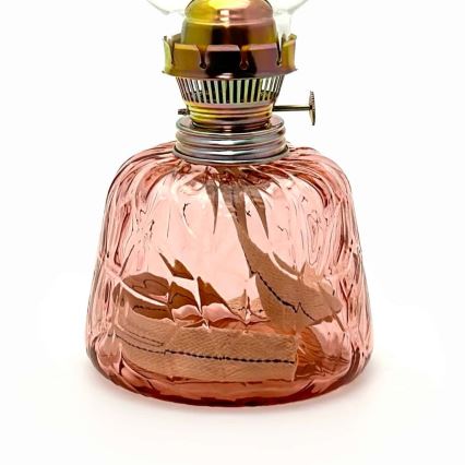 Lampada a olio POLY 38 cm rame