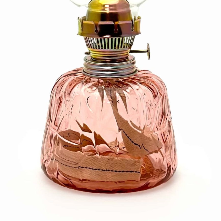Lampada a olio POLY 38 cm rame