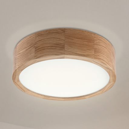Lampada da soffitto OAK 1xE27/60W/230V rovere Ø 27,5 cm