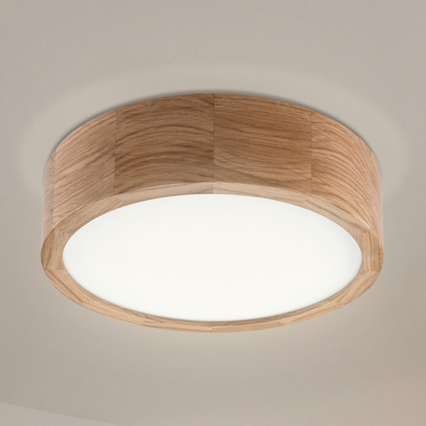 Lampada da soffitto OAK 1xE27/60W/230V rovere Ø 27,5 cm