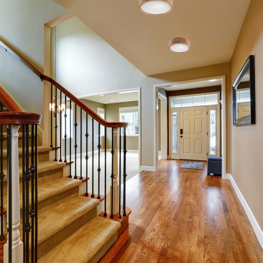 Lampada da soffitto OAK 1xE27/60W/230V rovere Ø 27,5 cm