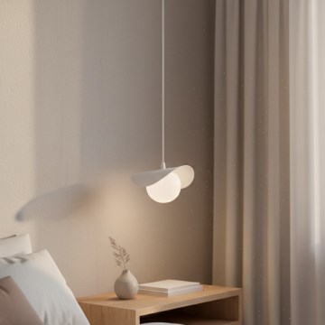 Lampada a sospensione a cavo RITUAL 1xG9/8W/230V bianca