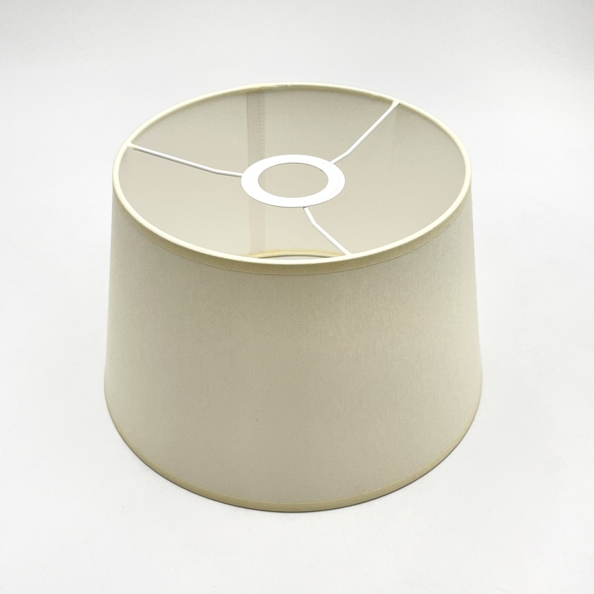 Lampada a sospensione con cavo AIDA 1xE27/15W/230V Ø 25 cm rovere/crema