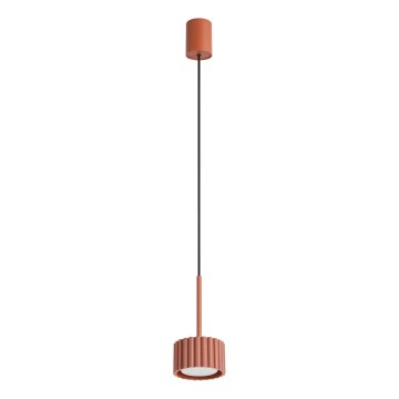 Lampada a sospensione con cavo AURA 1xGX53/10W/230V rossa