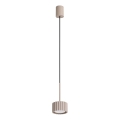 Lampada a sospensione con cavo AURA 1xGX53/10W/230V taupe