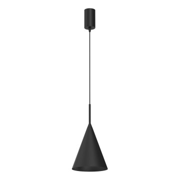 Lampada a sospensione con cavo CAPITAL 1xGX53/15W/230V, diam. 17 cm, nero