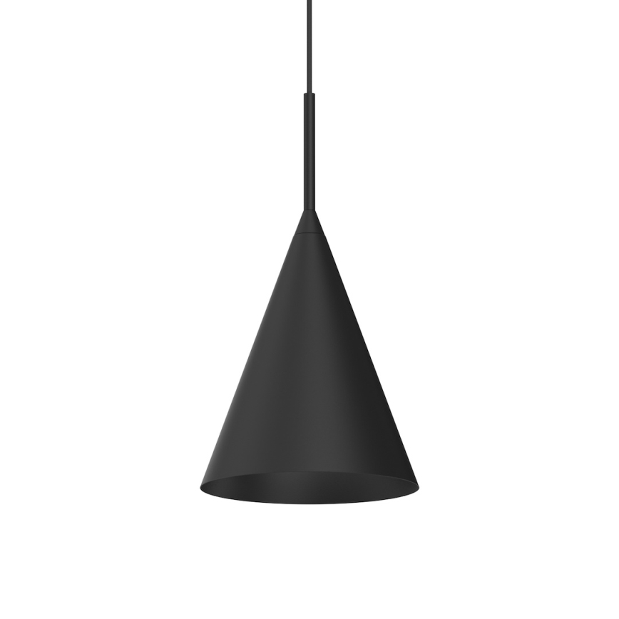 Lampada a sospensione con cavo CAPITAL 1xGX53/15W/230V, diam. 17 cm, nero