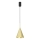 Lampada a sospensione con cavo CAPITAL 1xGX53/15W/230V, diametro 17 cm, finitura dorata