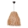 Lampada a sospensione con cavo FRINGE 1xE27/40W/230V in rafia
