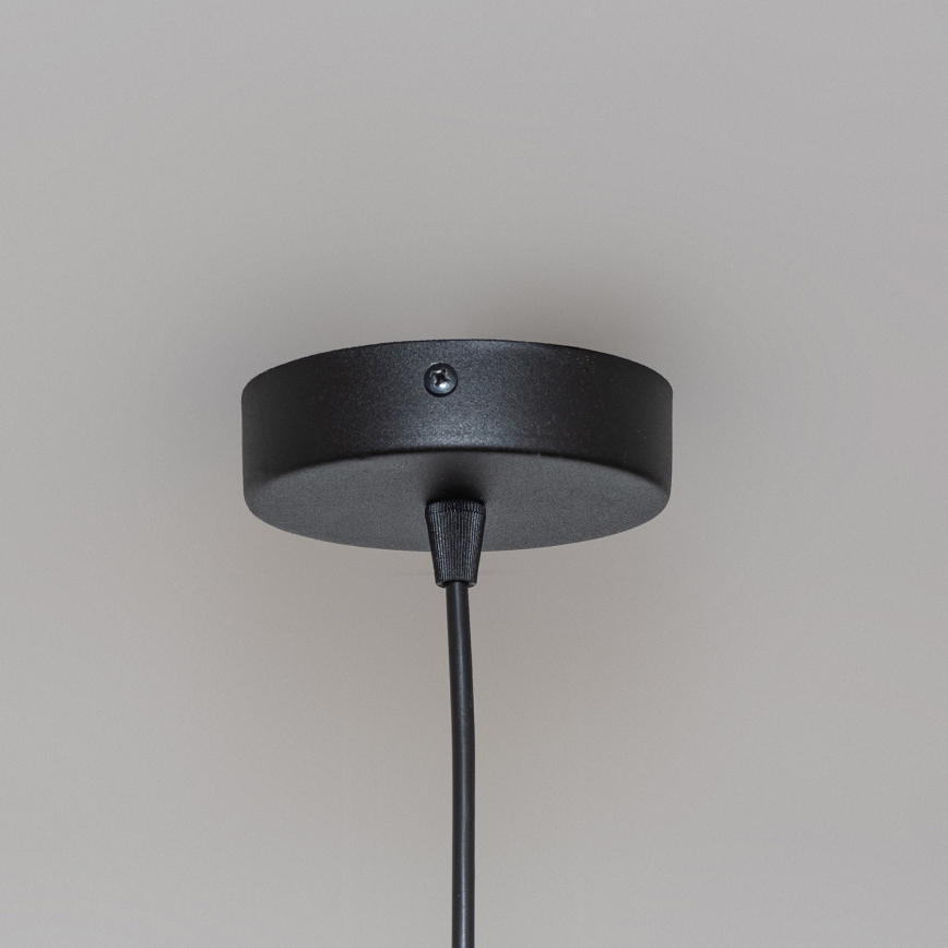 Lampada a sospensione con cavo GAMBIT 1xGU10/10W/230V nera