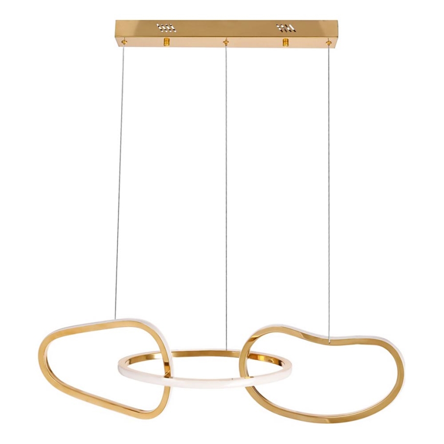 Lampada a sospensione con cavo LED ANNELI LED/30W/230V 80 cm, oro