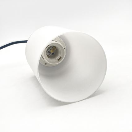 Lampada a sospensione con cavo MARKUS 1xE27/15W/230V nero/rovere