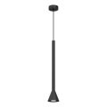 Lampada a sospensione con cavo MAZZO 1xGU10/8W/230V nera