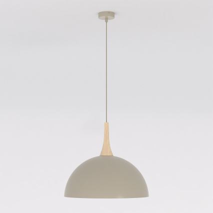 Lampada a sospensione con cavo NAUTICA 1xGX53/12W/230V beige