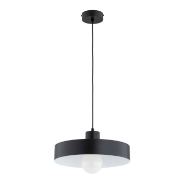 Lampada a sospensione con cavo NEVERA 1xE27/15W/230V nera