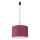 Lampada a sospensione con cavo NEVIA 1xE27/15W/230V Ø 40 cm, rossa