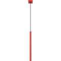 Lampada a sospensione con cavo PASTELO 1xG9/8W/230V rossa