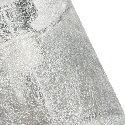 Lampada a sospensione con cavo ROSA 1xE27/60W/230V nero/grigio