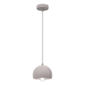 Lampada a sospensione con cavo SOOL 1xE27/15W/230V Ø 15 cm colore crema