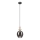 Lampada a sospensione con cavo VELLO 1xE27/15W/230V nero/rosa fumé/beige/nero