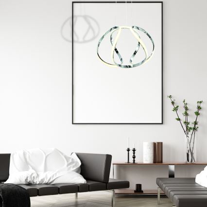 Lampada a sospensione LED a cavo GLOBE LED/50W/230V