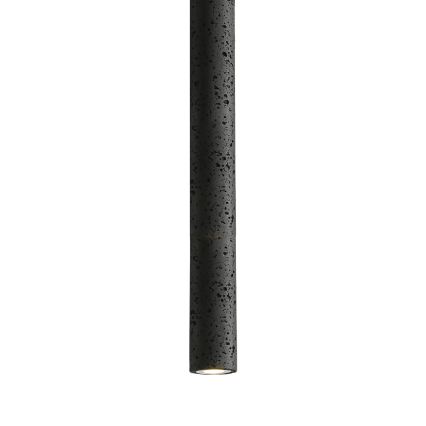 Lampada a sospensione LED su cavo LEONARD LED/7W/230V nera