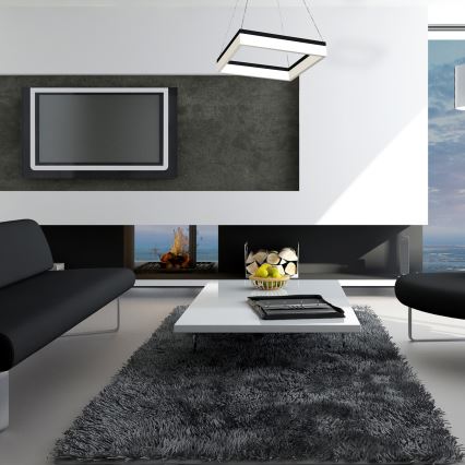Lampada a sospensione LED su cavo NERO LED/32W/230V