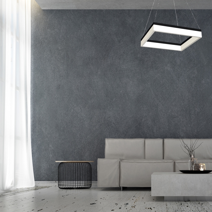 Lampada a sospensione LED su cavo NERO LED/32W/230V