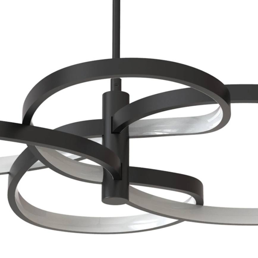 Lampada a sospensione LED su cavo RIBBON LED/37W/230V 4000K nero