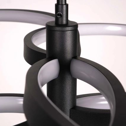 Lampada a sospensione LED su cavo RIBBON LED/37W/230V 4000K nero