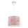 Lampada a sospensione per cameretta CANDY 1xE27/40W/230V rosa