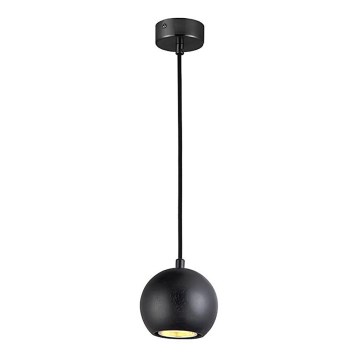 Lampada a sospensione su cavo 1xGU10/10W/230V Ø 11 cm legno massello/frassino