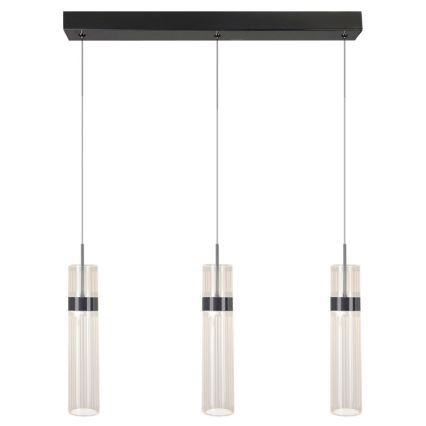 Lampada a sospensione su cavo AMBIENTE 3xLED/6W/230V 3000/4000/6000K nero